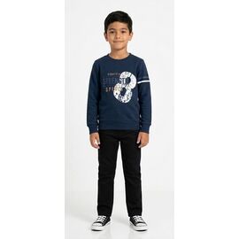 Фотография Свитер детский на мальчика 3922 navy р.5-8 "MALIBU" недорого оптом от прямого поставщика