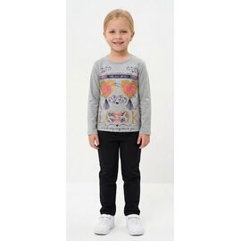 Фотография Свитер детский на девочку 3926 grey р.2-5 "MALIBU" недорого оптом от прямого поставщика