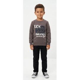 Фотография Свитер детский на мальчика 3983 grey р.5-8 "MALIBU" недорого оптом от прямого поставщика