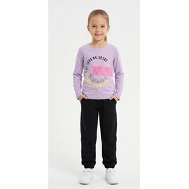 Фотография Свитер детский на девочку 4985 lilac р.3-7 "MALIBU" недорого оптом от прямого поставщика