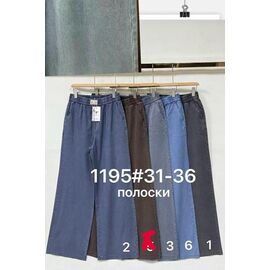 Фотография Джинсы женские 1195-3 blue р.31-36 "Yafeier" недорого оптом от прямого поставщика