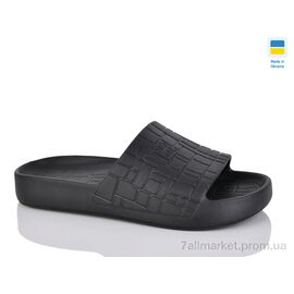 Фотография Шлепки женские облегченные Лето N112 чорний (6 пар р.36-41) "Lot Shoes" недорого оптом от прямого поставщика