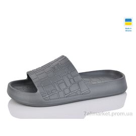 Фотография Шлепки женские облегченные Лето N112 сірий (6 пар р.36-41) "Lot Shoes" недорого оптом от прямого поставщика