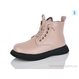 Фотография Ботинки детские удобные Весна/осень 9018 pink (8 пар р.31-36) "KEWK" недорого оптом от прямого поставщика