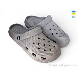 Крокси жіночі літні Літо С98 т.бежевий (6 пар р.36-41) "Rai shoes" недорого оптом від прямого постачальника