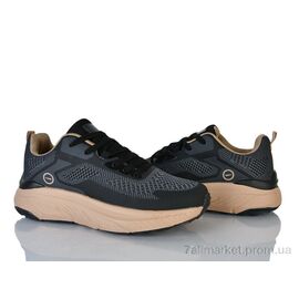 Кросівки чоловічі модні Весна/осінь 44-41 black-brown (8 пар р.41-45) "Бабочка-Mengfuna-AESD" недорого оптом від прямого постачальника
