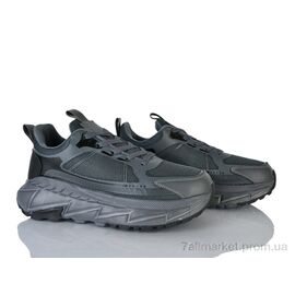Кросівки чоловічі модні Весна/осінь 44-46 d.grey (8 пар р.41-45) "Бабочка-Mengfuna-AESD" недорого оптом від прямого постачальника