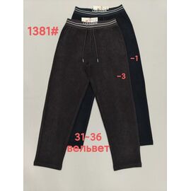 Фотография Штаны спортивные женские 1381-3 brown р.31-36 "Immei" недорого оптом от прямого поставщика