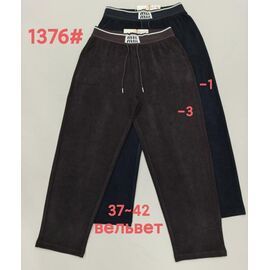 Фотография Штаны спортивные женские 1376-3 brown р.37-42 "Immei" недорого оптом от прямого поставщика
