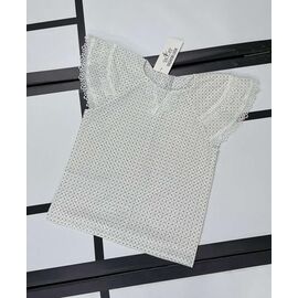 Фотография Блузка детская летняя на девочку 403 white р.122-146 "Kosmy" недорого оптом от прямого поставщика