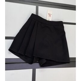 Фотография Юбка-шорты детская на девочку 415-1 black р.122-146 "Kosmy" недорого оптом от прямого поставщика
