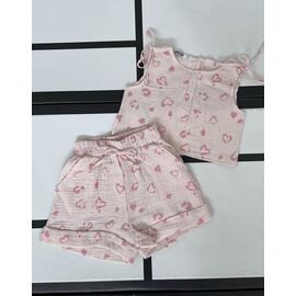 Фотография Костюм детский на девочку 392 peach р.98-122 "Kosmy" недорого оптом от прямого поставщика