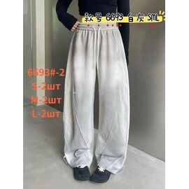 Фотография Штаны спортивные женские 6693-2 grey р.S-L "Lolo Blues" недорого оптом от прямого поставщика