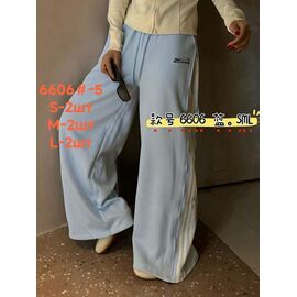 Фотография Штаны спортивные женские 6606-5 l.blue р.S-L "Lolo Blues" недорого оптом от прямого поставщика