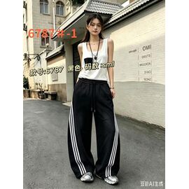 Фотография Штаны спортивные женские 6787-1 black р.S-L "Lolo Blues" недорого оптом от прямого поставщика