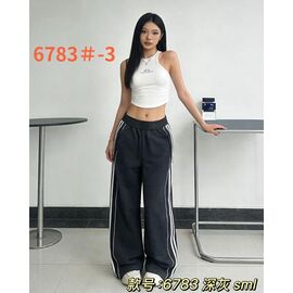 Фотография Штаны спортивные женские 6783-3 d.grey р.S-L "Lolo Blues" недорого оптом от прямого поставщика