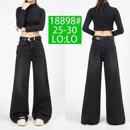 Фотография Джинсы женские 18898 black р.28-33 "Lolo Blues" недорого оптом от прямого поставщика