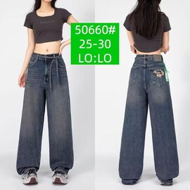 Фотография Джинсы женские 50660 blue р.25-30 "Lolo Blues" недорого оптом от прямого поставщика