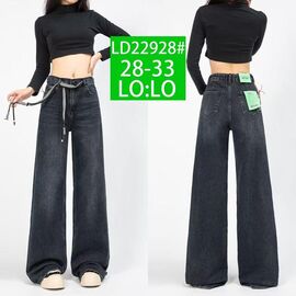 Фотография Джинсы женские LD22928 black р.28-33 "Lolo Blues" недорого оптом от прямого поставщика