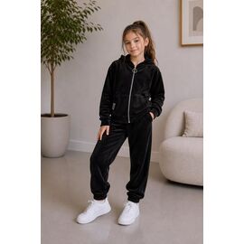 Фотография Костюм детский спортивный на девочку 128 black р.122-140 "Marimaks" недорого оптом от прямого поставщика