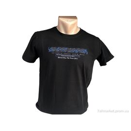 Футболка чоловіча Літо C009 чорний (4 шт. р.сіткаM-2XL) "TurkishBrend" недорого оптом від прямого постачальника