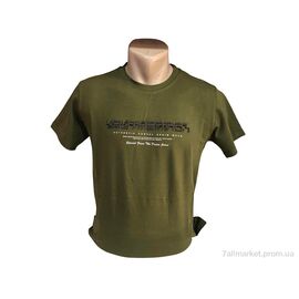 Футболка чоловіча Літо C009 хакі (4 шт. р.сіткаM-2XL) "TurkishBrend" недорого оптом від прямого постачальника
