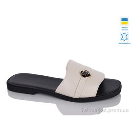 Шльопанці жіночі полегшені Літо 115-10 беж пряж.к. (6 пар р.36-40) "Sali" недорого оптом від прямого постачальника
