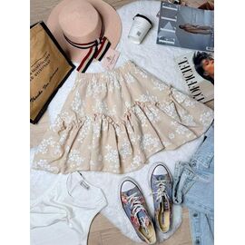 Фотография Юбка женская 1603 beige р.42-48 "BONJOUR" недорого оптом от прямого поставщика