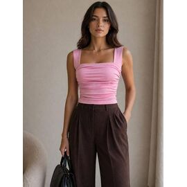 Фотография Майка женская 1745 pink р.42-48 "BONJOUR" недорого оптом от прямого поставщика