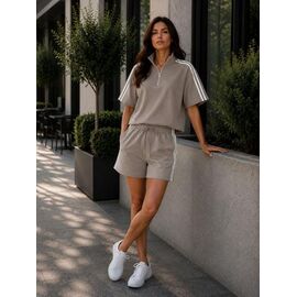 Фотография Костюм женский 2506 beige р.M-XL "BONJOUR" недорого оптом от прямого поставщика
