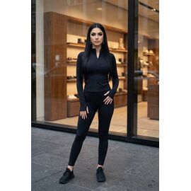 Кофта жіноча 2271 black р.M-L "Kosta" недорого оптом від прямого постачальника