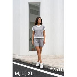 Фотография Костюм женский 2510 grey р.M-XL "Kosta" недорого оптом от прямого поставщика