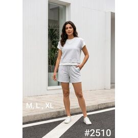 Фотография Костюм женский 2510 l.grey р.M-XL "Kosta" недорого оптом от прямого поставщика