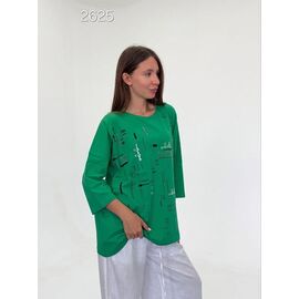 Светр жіночий 2525 green р.54-60 "FSN" недорого оптом від прямого постачальника