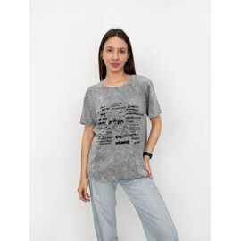футболка жіноча 2810 grey р.46-52 "FSN" недорого оптом від прямого постачальника