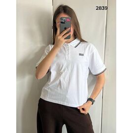 футболка жіноча 2839 white р.44-50 "FSN" недорого оптом від прямого постачальника