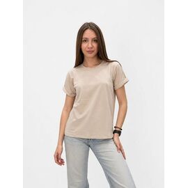 футболка жіноча 4020 beige р.42-48 "FSN" недорого оптом від прямого постачальника