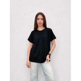 футболка жіноча 4022 black р.48-54 "FSN" недорого оптом від прямого постачальника