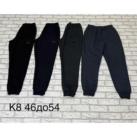 Штани спортивні чоловічі K8-2 d.grey р.46-54 "Essa" недорого оптом від прямого постачальника