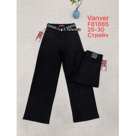 Фотография Джинсы женские F81885 black р.25-30 "Vanver" недорого оптом от прямого поставщика