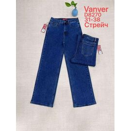 Фотография Джинсы женские D8270 navy р.31-38 "Vanver" недорого оптом от прямого поставщика