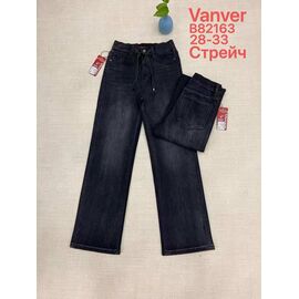 Фотография Джинсы женские B82163 black р.28-33 "Vanver" недорого оптом от прямого поставщика
