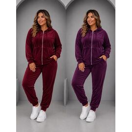 Костюм спортивний жіночий ZW2211 purple р.52-58 "Zalov" недорого оптом від прямого постачальника