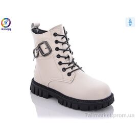 Черевики дитячі зручні Весна/осінь M30-30 beige (8 пар р.32-37) "Леопард" недорого оптом від прямого постачальника