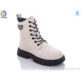 Черевики дитячі зручні Весна/осінь M29-29 beige (8 пар р.32-37) "Леопард" недорого оптом від прямого постачальника