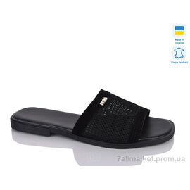 Шльопанці жіночі полегшені Літо 999 чорний з.т. (6 пар р.36-40) "Sali" недорого оптом від прямого постачальника