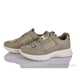 Кросівки жіночі модні Весна/осінь 016-3 (8 пар р.36-41) "Захар-Gold" недорого оптом від прямого постачальника