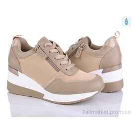 Кросівки жіночі модні Весна/осінь 1007-3 піна (8 пар р.36-41) "Захар-Gold" недорого оптом від прямого постачальника
