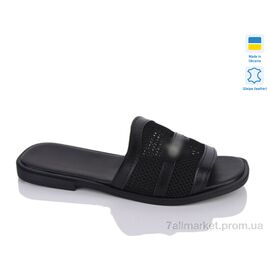 Шльопанці жіночі полегшені Літо 98 чорний к.т. (6 пар р.36-40) "Sali" недорого оптом від прямого постачальника