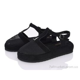 Фотография Босоножки женские летние Лето Q01-1 (8 пар р.36-40) "Ok Shoes" недорого оптом от прямого поставщика